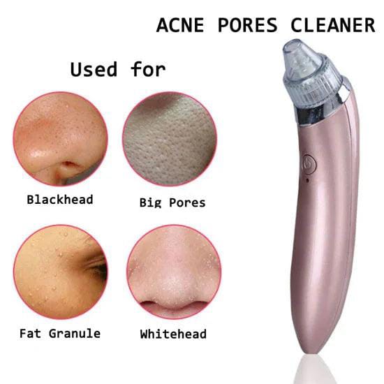 Black Head Remover Machine 5 In 1 (Rechargeable)