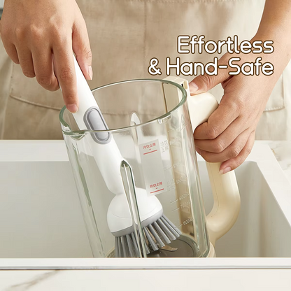 360° Rotating Kitchen Dish Cleaning Brush – Soap Dispenser  with FREE Mini Water Shower