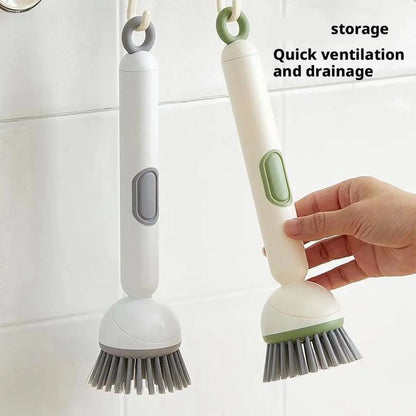 360° Rotating Kitchen Dish Cleaning Brush – Soap Dispenser  with FREE Mini Water Shower