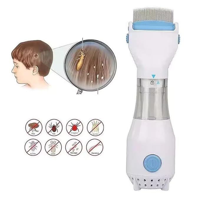 Chemical-Free Lice Removal Comb (Free Home Delivery with Allow to open)