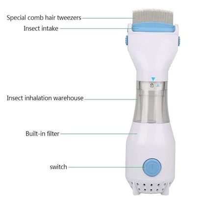 Chemical-Free Lice Removal Comb (Free Home Delivery with Allow to open)