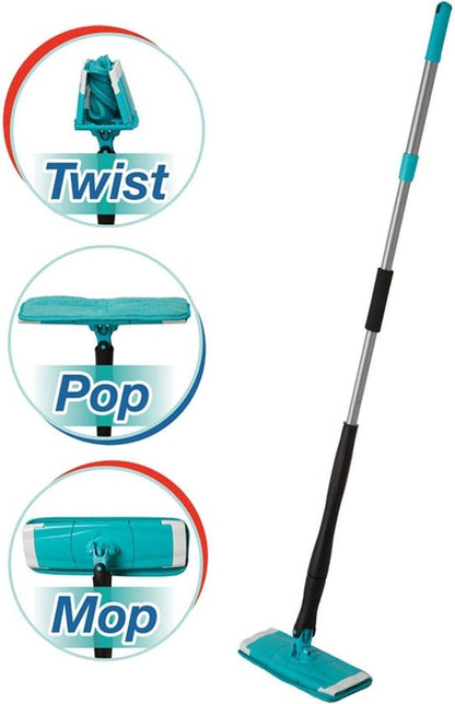 گھومنے والا Mop 360 Spin Twist Mop واٹر سپرے Mop Floor Cleaning Mops دھونے میں آسان