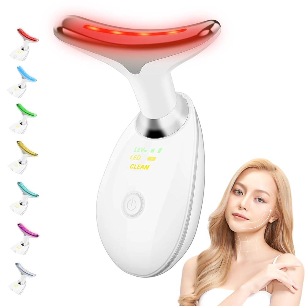 (Free Home Delivery with Allow to open parcel) Face Massager Beauty Machine, Double Chin Therapy Facial Lifting Massager
