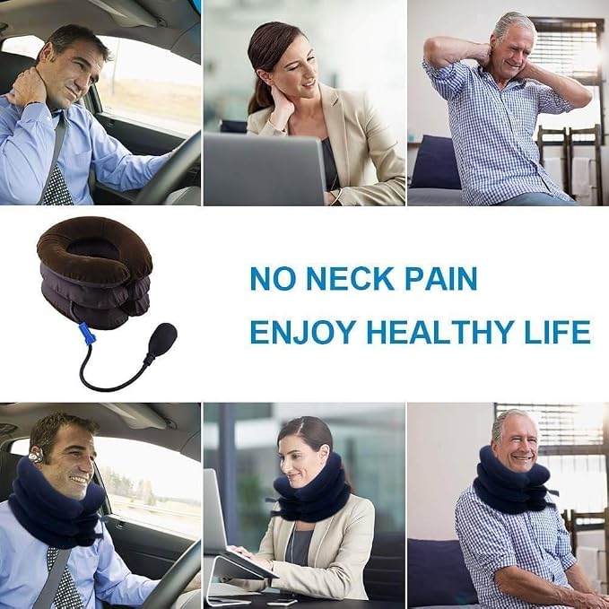Cervical Neck Traction Pillow – Neck Support & Relaxation