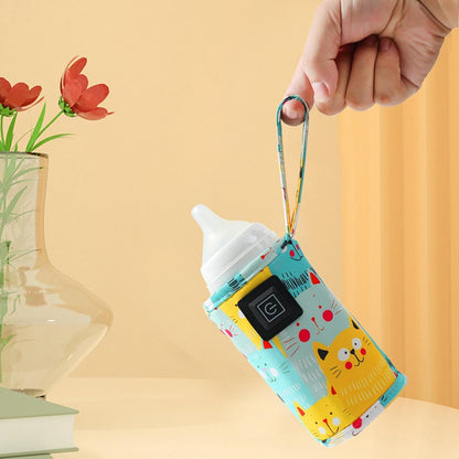 (Free Home Delivery) Portable USB Baby Bottle Warmer