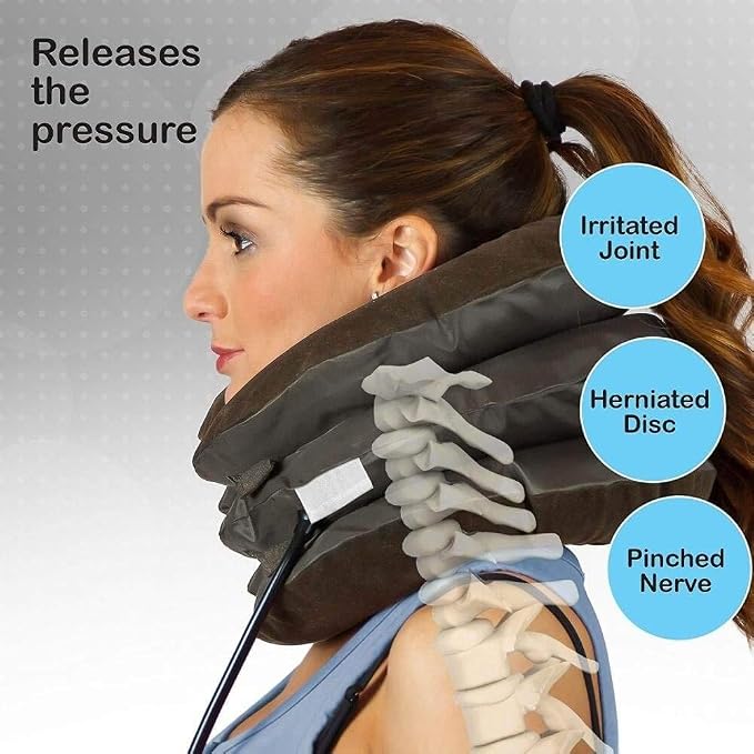Cervical Neck Traction Pillow – Neck Support & Relaxation