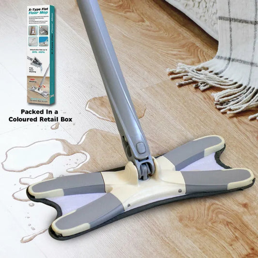 (Free Delivery) X-Type Microfiber Twist Mop