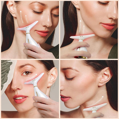 (Free Home Delivery with Allow to open parcel) Face Massager Beauty Machine, Double Chin Therapy Facial Lifting Massager