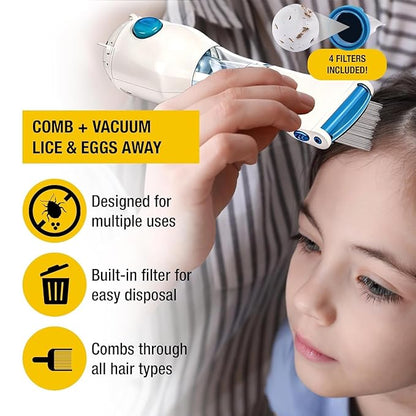 Chemical-Free Lice Removal Comb (Free Home Delivery with Allow to open)