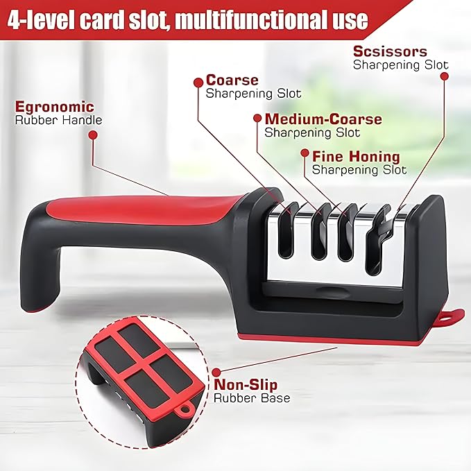 |FREE HOME DELIVERY|3 Stage Knife Sharpener 🔪