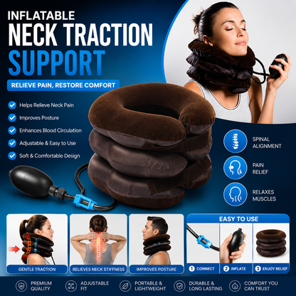 Cervical Neck Traction Pillow – Neck Support & Relaxation