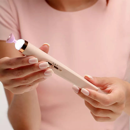 ریچارج ایبل بے عیب سیلون نیل فنشنگ ٹچ الیکٹرک نیل ڈرل بٹس فائل ٹول سیٹ