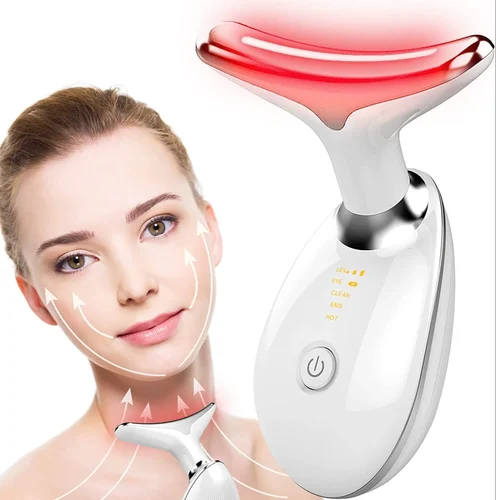 (Free Home Delivery with Allow to open parcel) Face Massager Beauty Machine, Double Chin Therapy Facial Lifting Massager