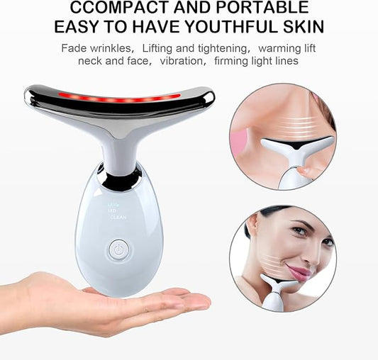 (Free Home Delivery with Allow to open parcel) Face Massager Beauty Machine, Double Chin Therapy Facial Lifting Massager