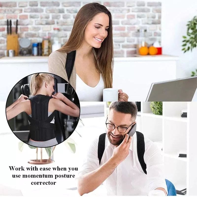 Posture Corrector Belt Adjustable – Back & Shoulder Support