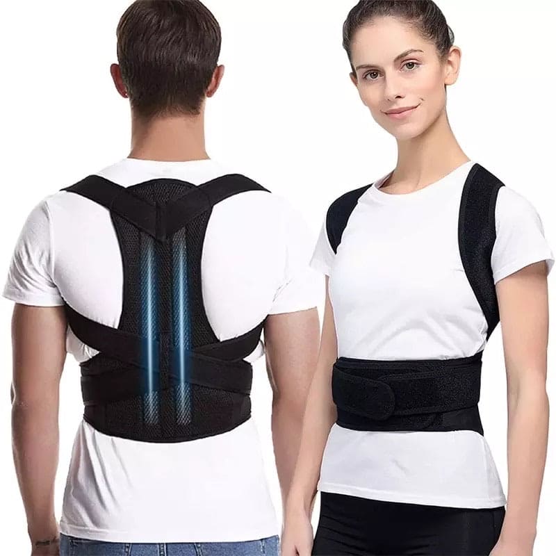 Posture Corrector Belt Adjustable – Back & Shoulder Support