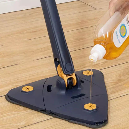 Triangle Mop 360 Twist Squeeze کے ساتھ ایڈجسٹ