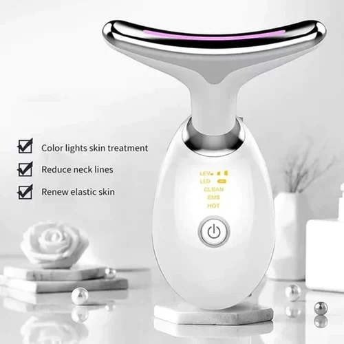 (Free Home Delivery with Allow to open parcel) Face Massager Beauty Machine, Double Chin Therapy Facial Lifting Massager