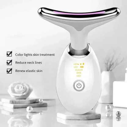 (Free Home Delivery with Allow to open parcel) Face Massager Beauty Machine, Double Chin Therapy Facial Lifting Massager
