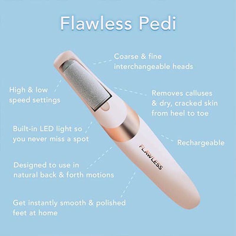 (Free Home Delivery With Allow to Open) USB Rechargeable Pedicure Feet Callus Remover
